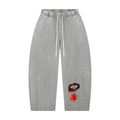 W.A.O - K.O.K Unisex Mineral Wash Barrel Leg Pants
