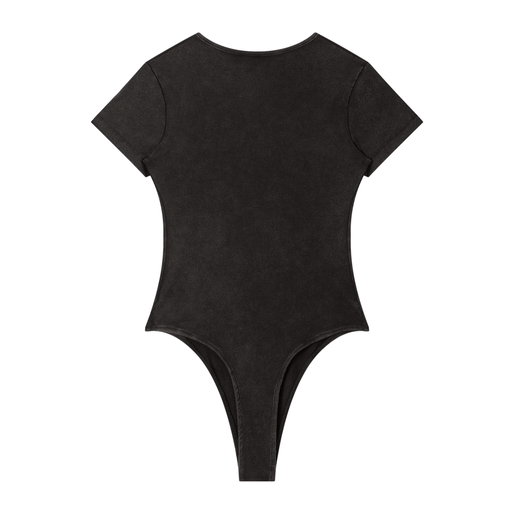 W.A.O - Women's Mineral Wash Crewneck Bodysuit