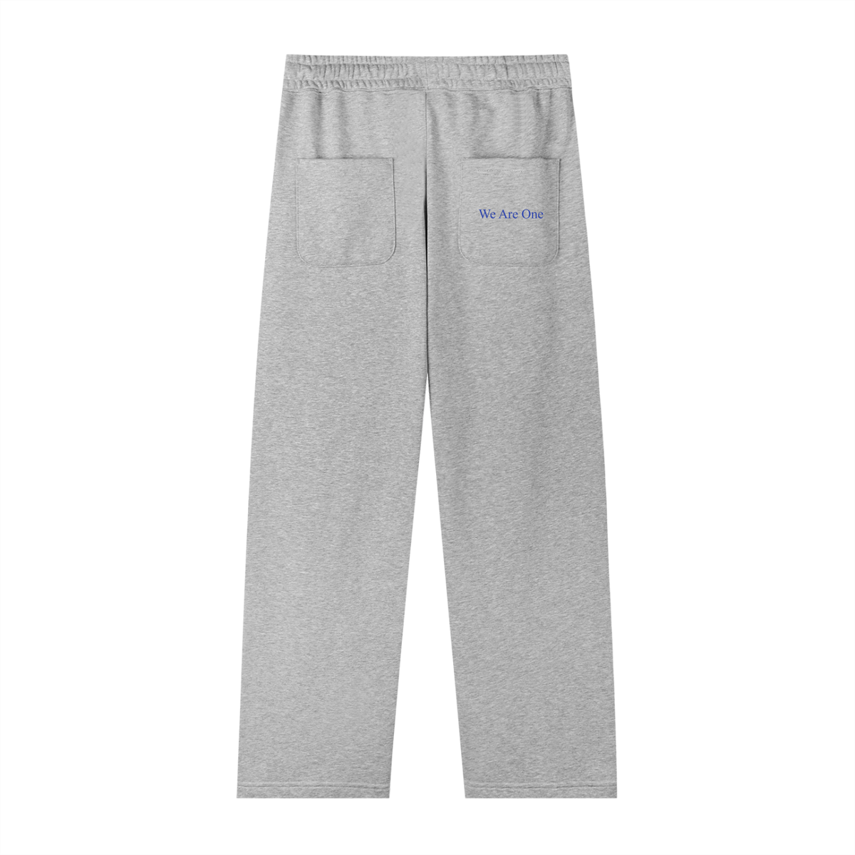 W.A.O - Blue Essential Heavyweight Crewneck  Sweatshirt Set