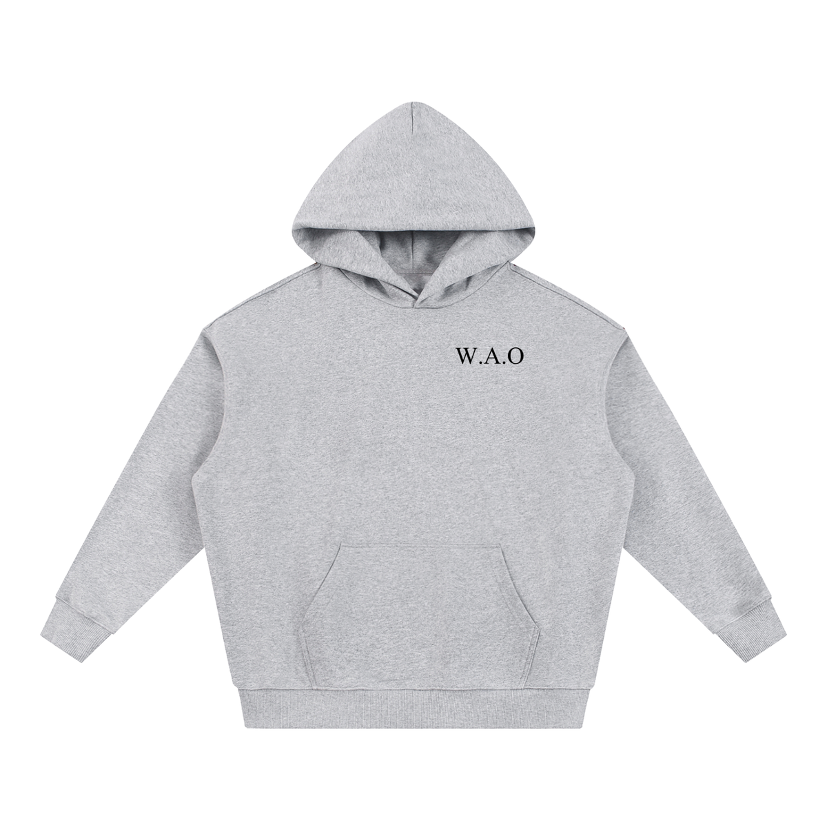 W.A.O - Unisex Essential Heavyweight Hoodie Set Top