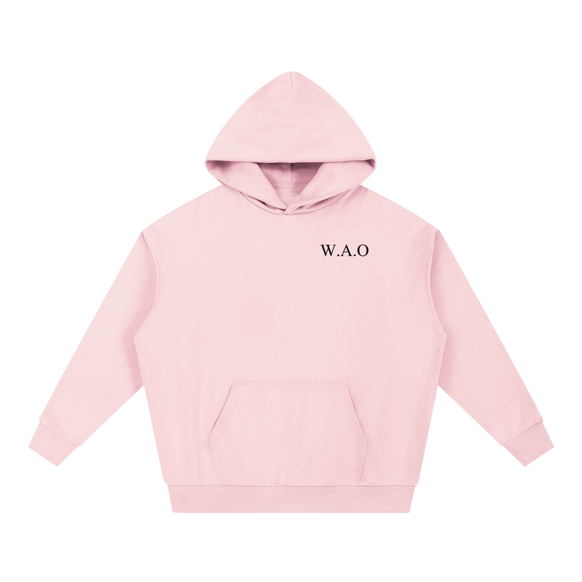W.A.O - Unisex Essential Heavyweight Hoodie Set Top