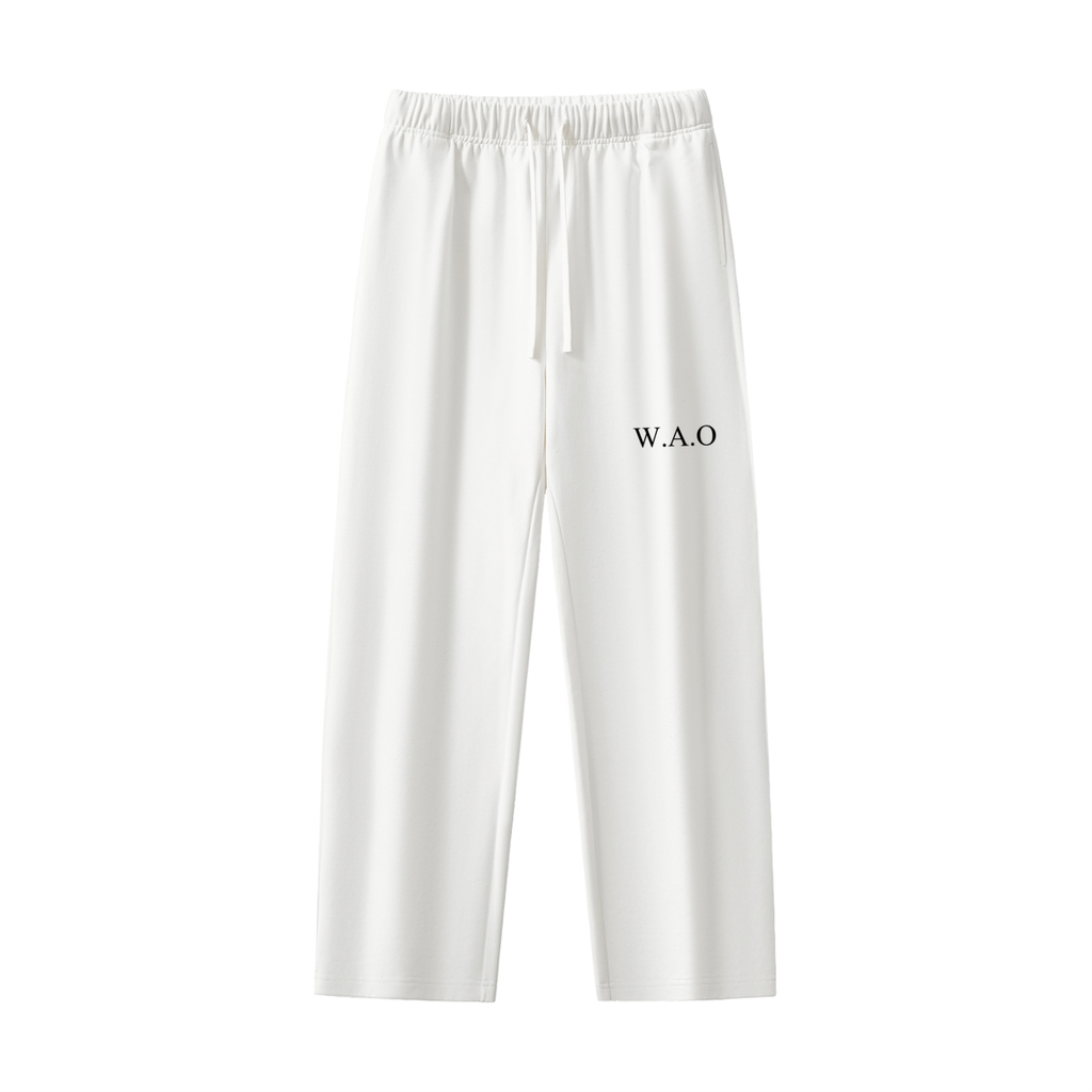 W.A.O - Essential Heavyweight Straight-Leg Sweatpants Set Bottoms